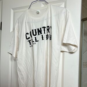 Country T-Shirt in White